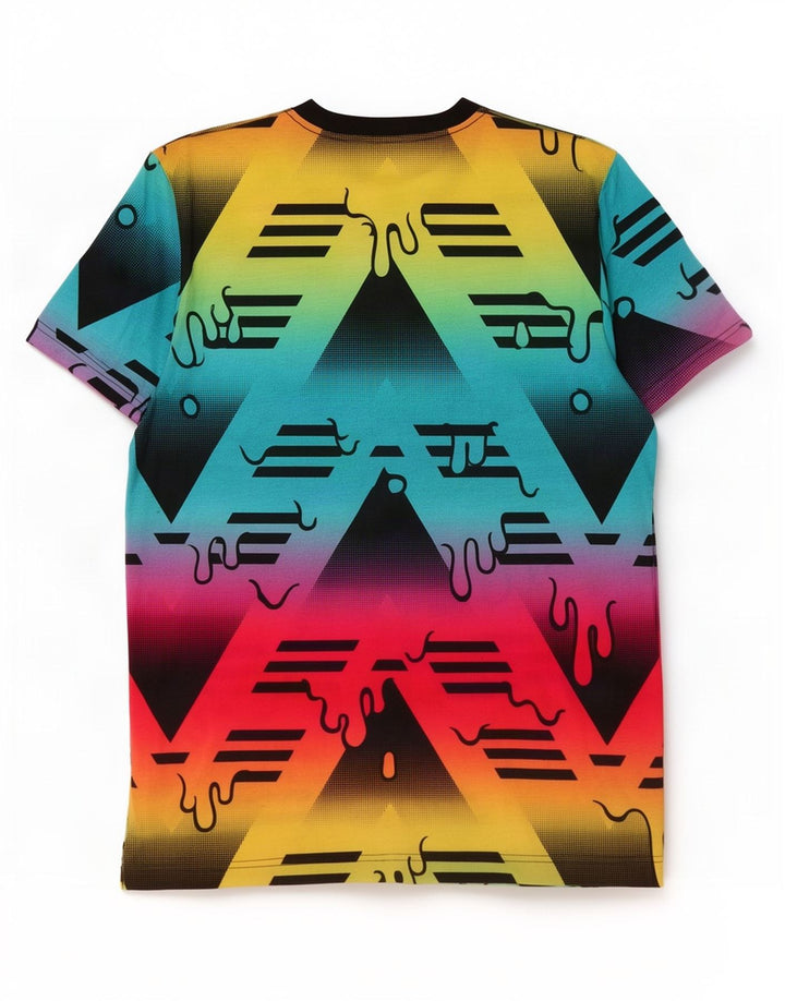 Adidas Camiseta gráfica para hombre Top Medium Poliéster multicolor