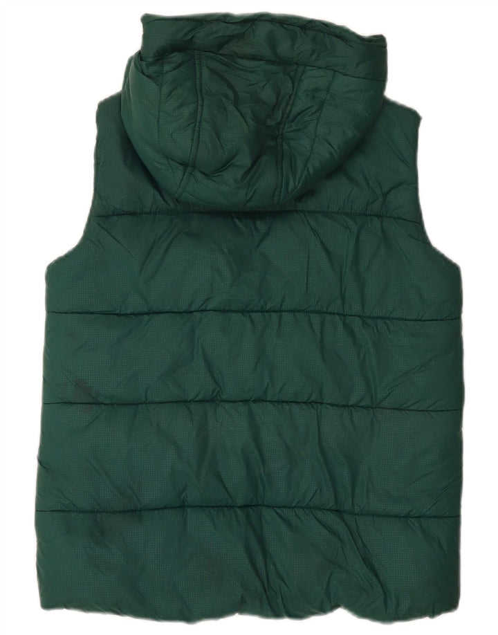 Marks & Spencer Chaleco acolchado con capucha para niños 11-12 años Poliéster verde