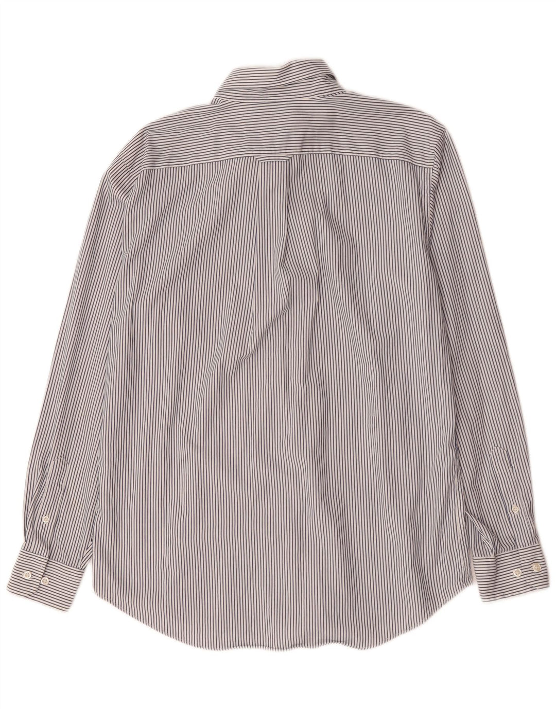 NAUTICA Camisa Hombre Algodón Rayas Azul Medio