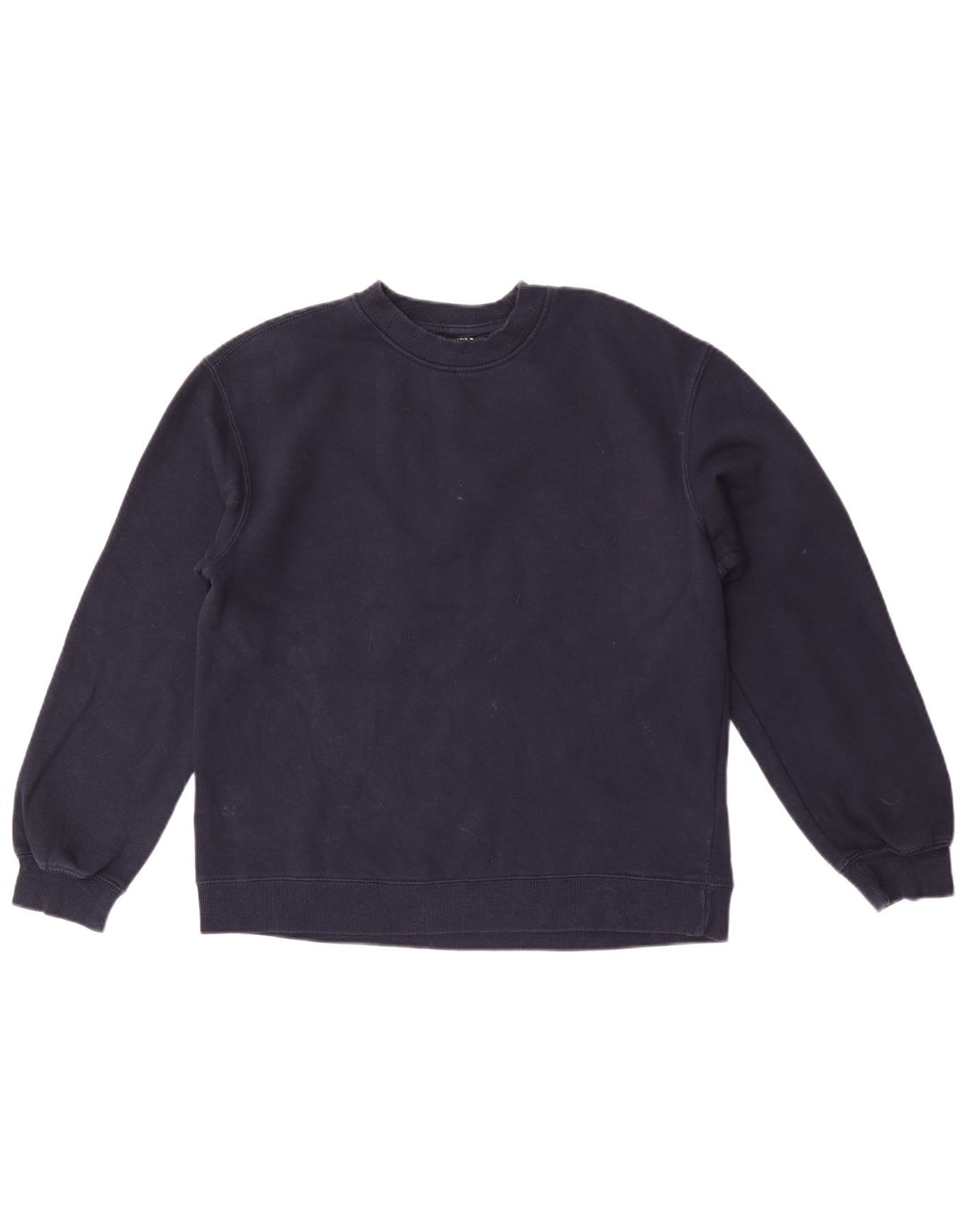 Zara Hombre Sudadera Jumper Small Azul Marino Algodón