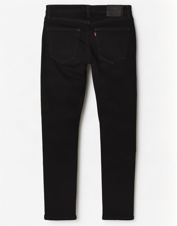 Levi's Hombre 512 Slim Tapered Jeans W30 L30 Algodón Negro