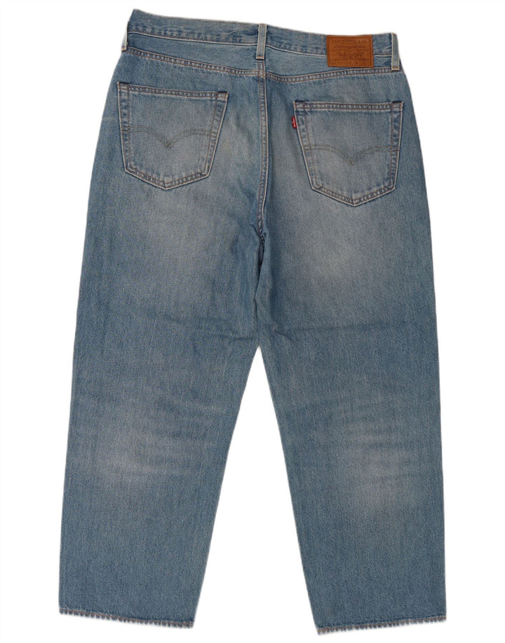 Levi's Jeans holgados recortados para hombre W32 L26 Algodón azul
