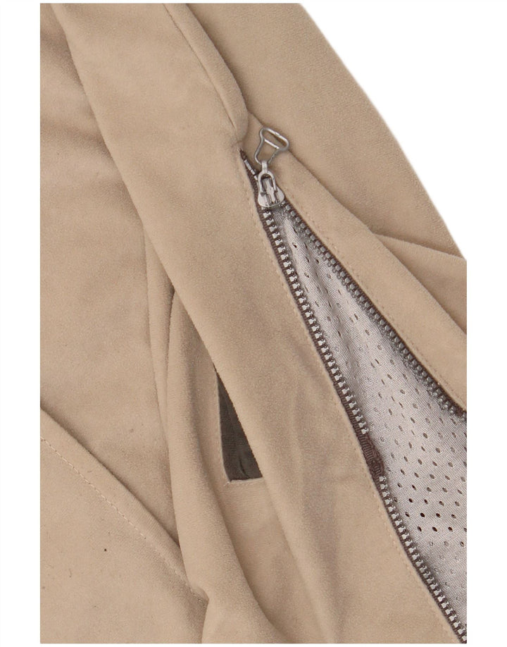 DIADORA Chaqueta de chándal extragrande para mujer, talla 44, talla M, color beige