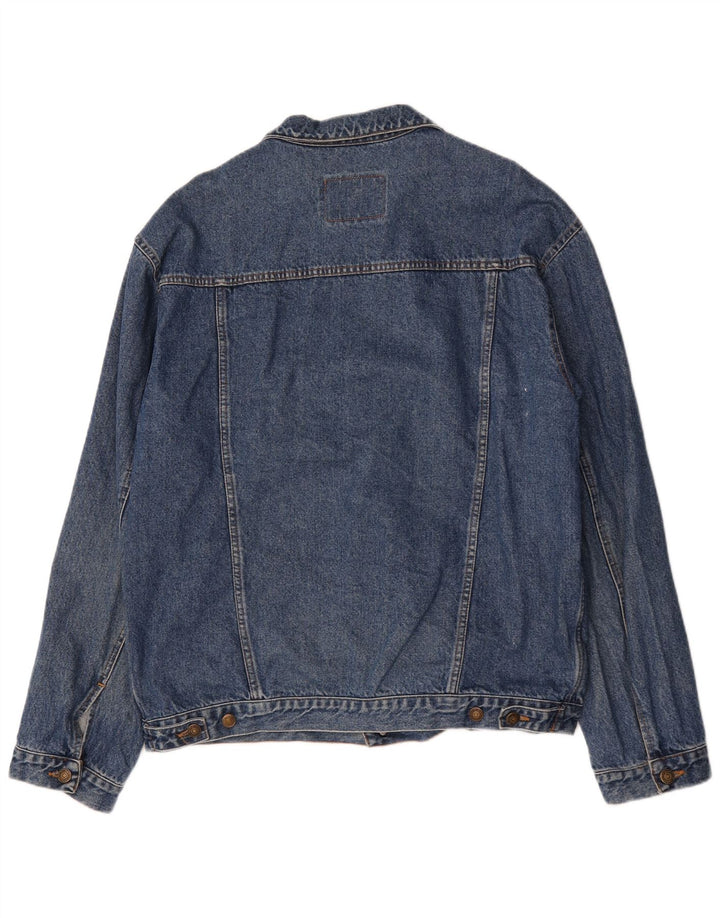 Wampum Chaqueta vaquera para hombre UK 44 2XL Azul