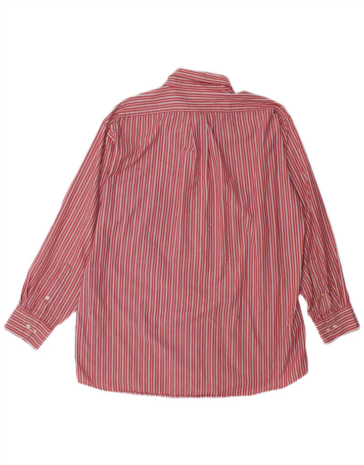 Chaps Camisa Hombre XL Algodón Rayas Rojas