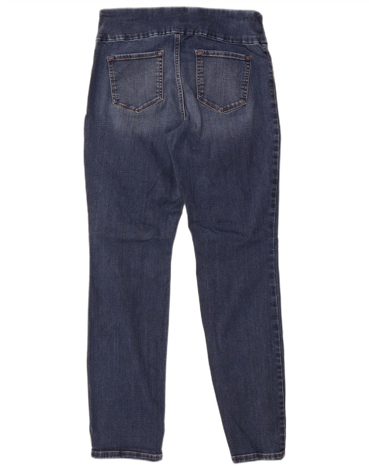 Lee Jeans ajustados de tiro medio para mujer, talla 12, grande, W30 L30, algodón azul