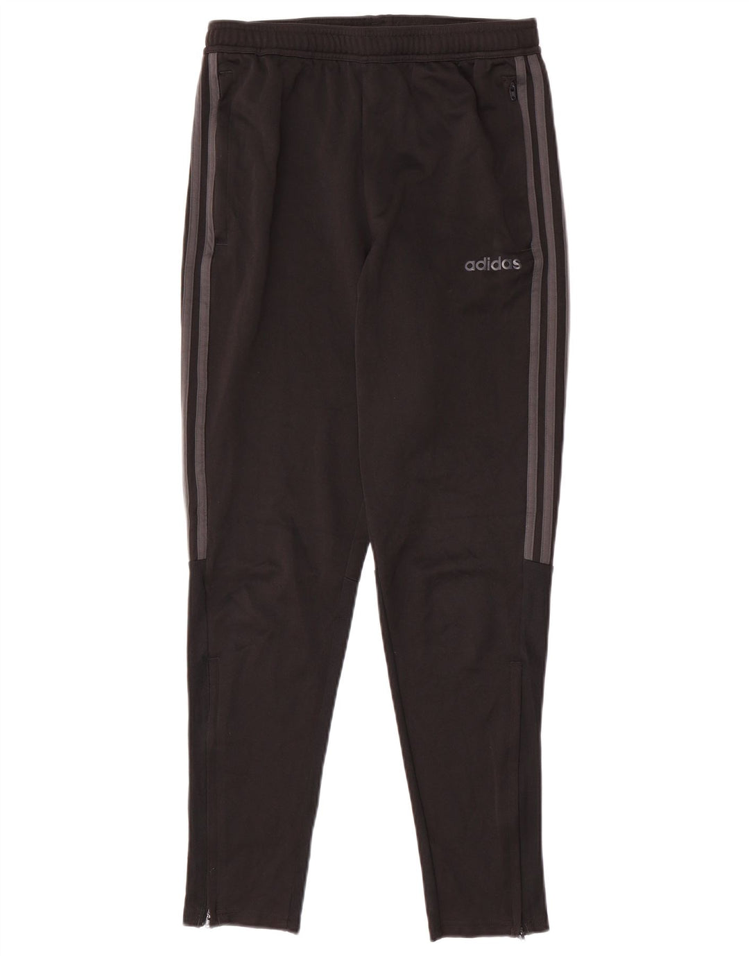 ADIDAS Mens Tracksuit Trousers Medium  Black Polyester