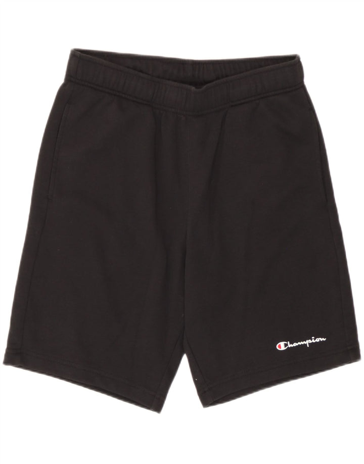 Champion Pantalones cortos deportivos para hombre mediano negro