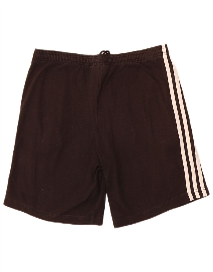 ADIDAS Pantalón corto deportivo para niño 15-16 años Negro Algodón