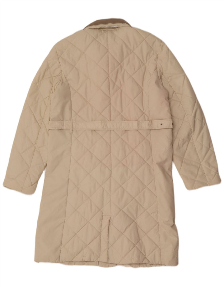 Slam Abrigo acolchado para mujer Reino Unido 46 Grande Color blanco roto