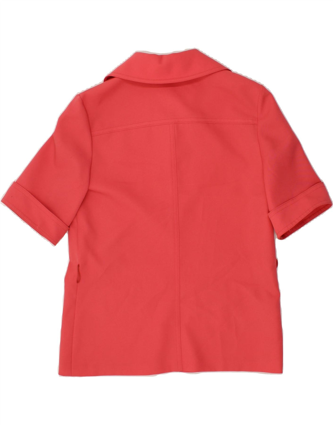 ALEXON Womens 4 Button Short Sleeve Blazer Jacket UK 14 Medium  Pink Vintage ALEXON and Second-Hand ALEXON from Messina Hembry 