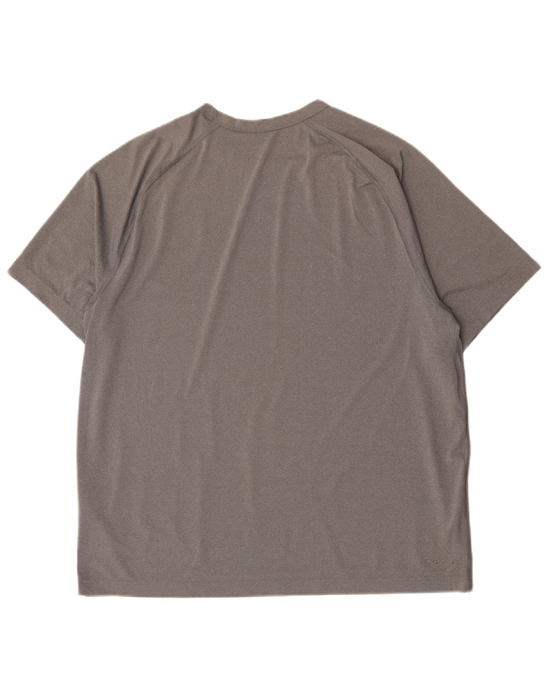 Camiseta Nike Dri Fit para hombre Top poliéster gris grande
