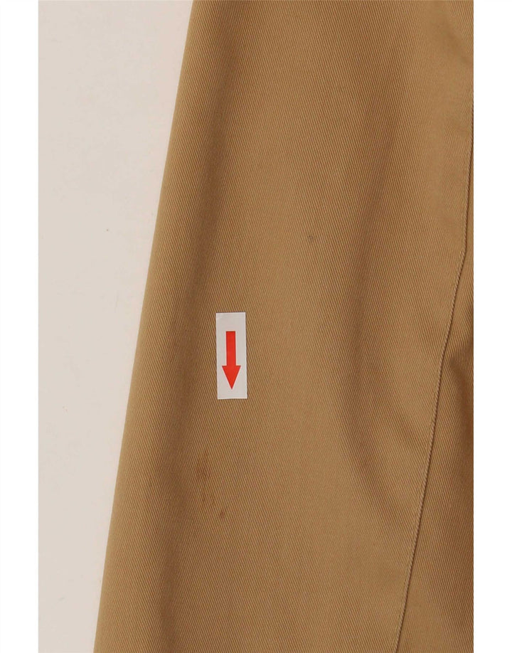 Gabardina vintage de mujer de doble pecho IT 50 XL Poliéster beige