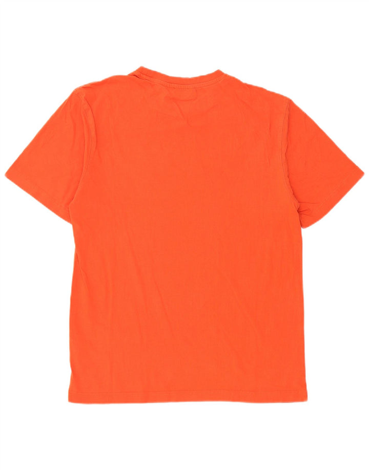 Fila - Camiseta gráfica para hombre, talla pequeña, color naranja