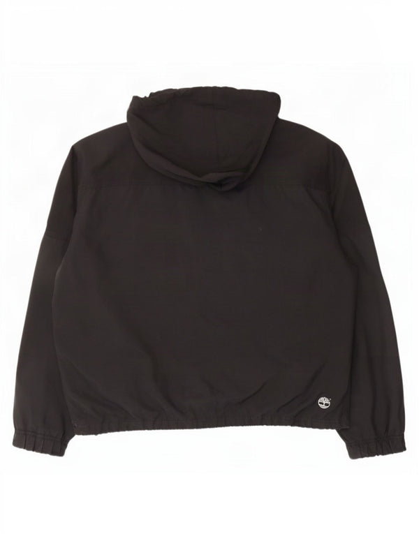 Timberland Chaqueta impermeable con capucha para hombre UK 42 XL Nylon negro