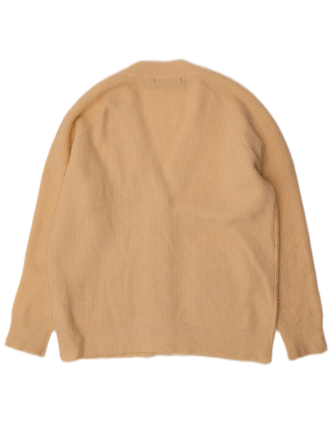 Threadbare Suéter tipo cárdigan extragrande para mujer UK 6 XS Acrílico beige