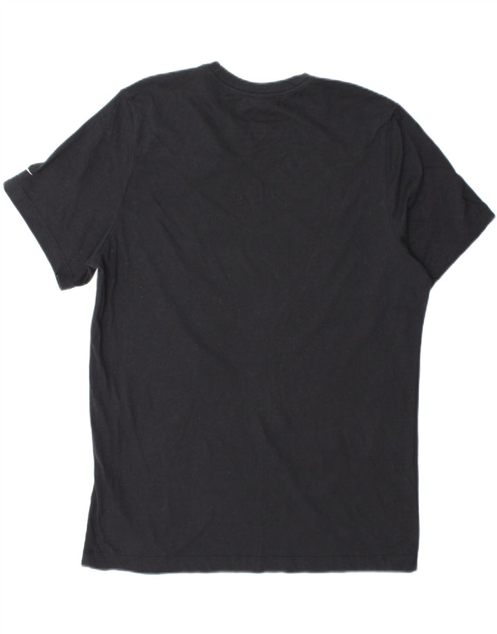 Nike Dri Fit Graphic Camiseta para hombre, talla grande, color negro
