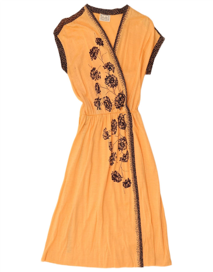 LILO Vestido cruzado para mujer UK 10 Small Pink Floral