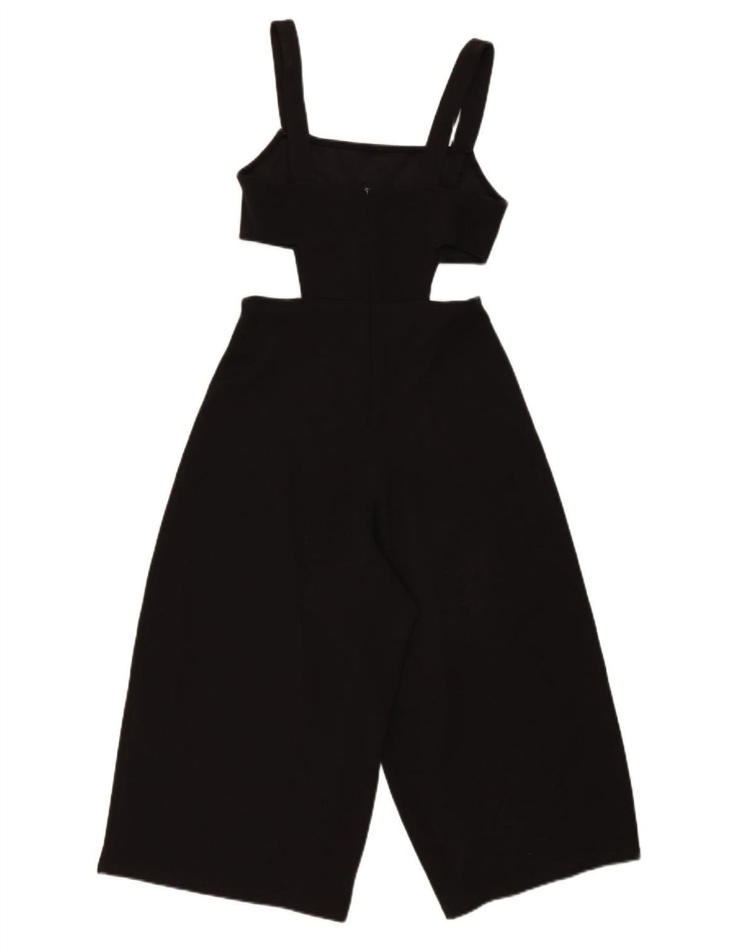 Zara Mujer Mono Sin Mangas UK 42 Mediano Negro