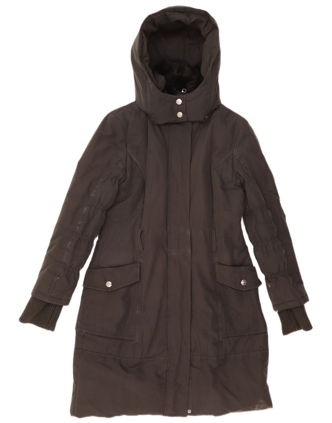 Abrigo acolchado con capucha para mujer Gas IT 44 Medium Black