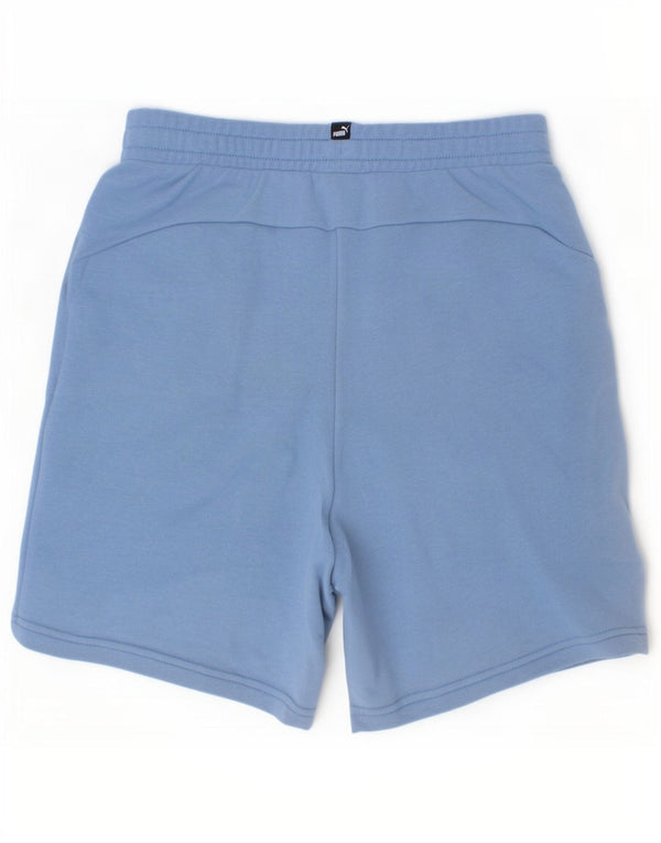 Puma Pantalones cortos deportivos para niño 13-14 años Azul Algodón