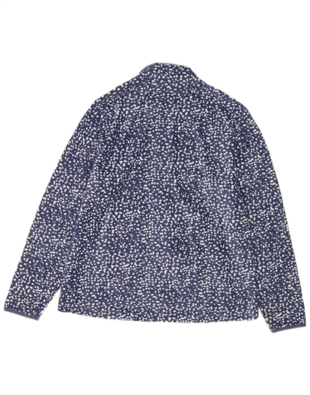 Marks & Spencer Chaqueta polar para mujer UK 46 Grande Azul marino manchado