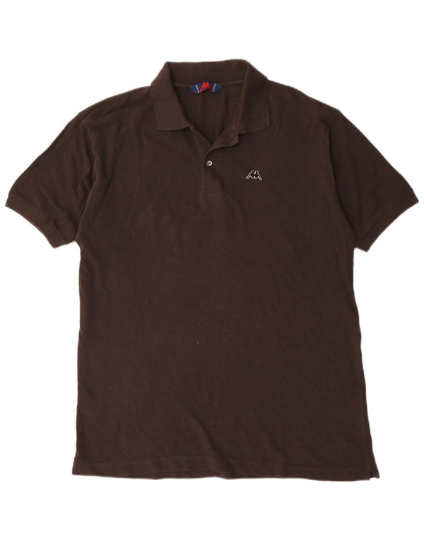 Kappa Polo Hombre XL Algodón Marrón