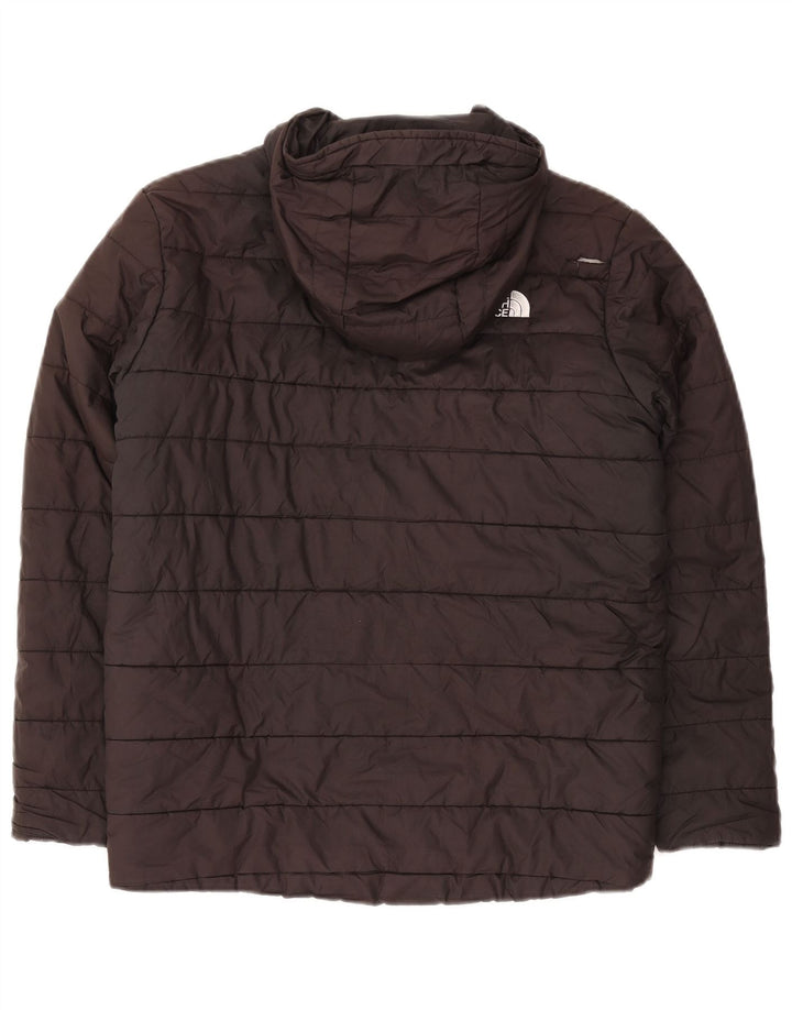THE NORTH FACE Chaqueta acolchada con capucha para niño 11-12 años Negro