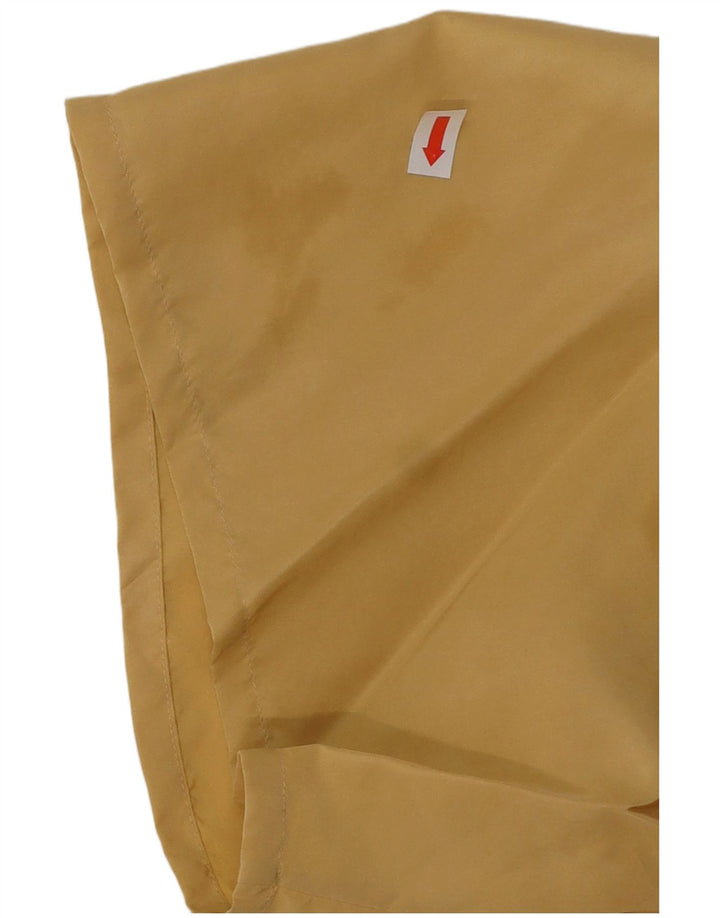 BALLOON Womens Oversized Short Sleeve Shirt Blouse IT 38 XS Yellow Silk