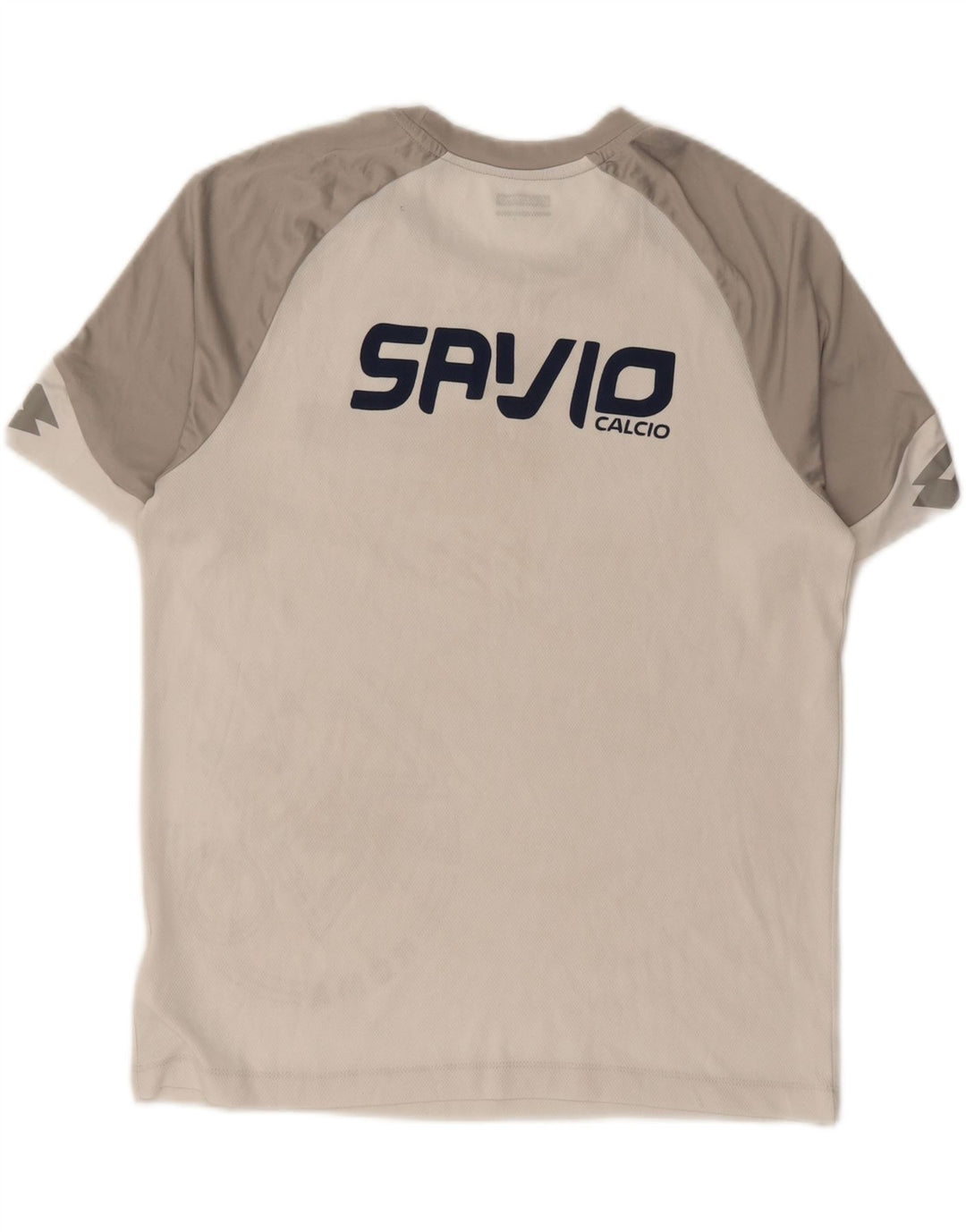 LOTTO Hombre Camiseta Gráfica Top Medium Blanco Colorblock Poliéster