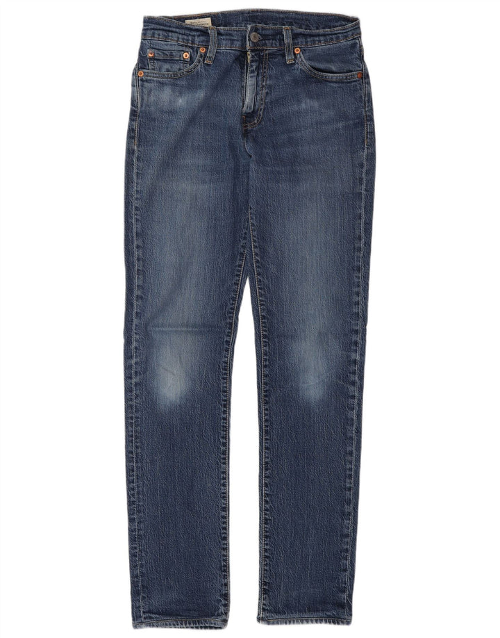 LEVI'S Mens 511 Slim Jeans W29 L34 Algodón Azul