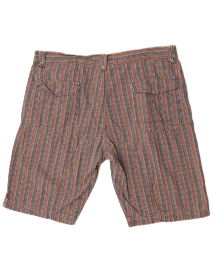 Pantalones cortos chinos Carrera para hombre W38 XL rayas rojas