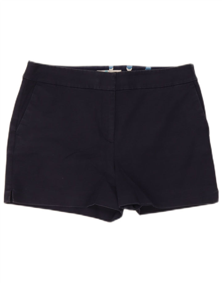 Pantalones cortos chinos Boden para mujer UK 12 Medium W30 Azul marino Algodón