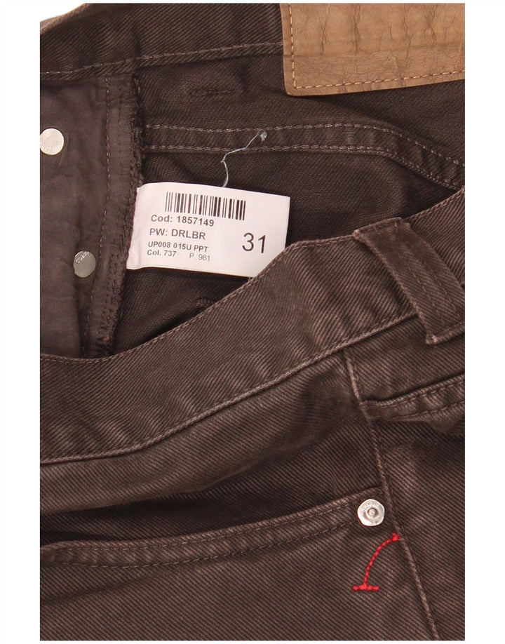 Dondup Vaqueros Slim Hombre W31 L34 Algodón Marrón