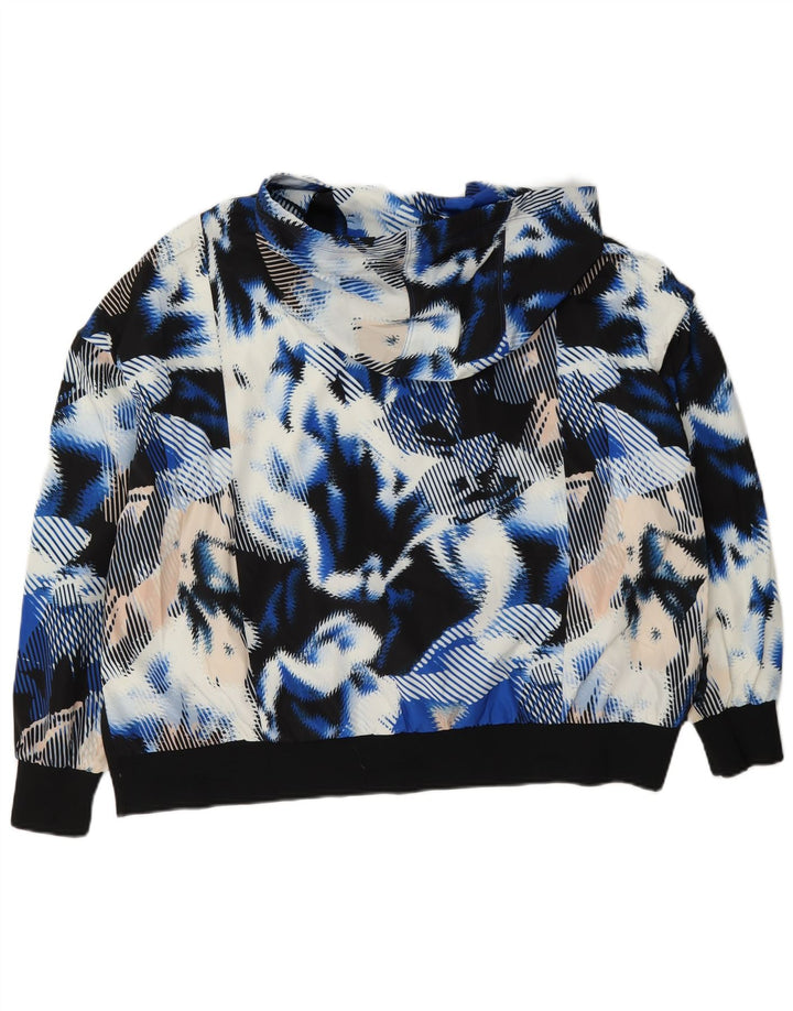 Calvin Klein Chaqueta de Chándal con Estampado Abstracto para Mujer UK 10 Small Multi