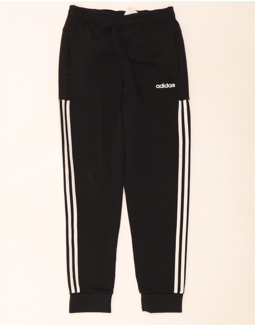 Adidas Hombre Pantalones De Chándal Joggers Small Negro Poliéster