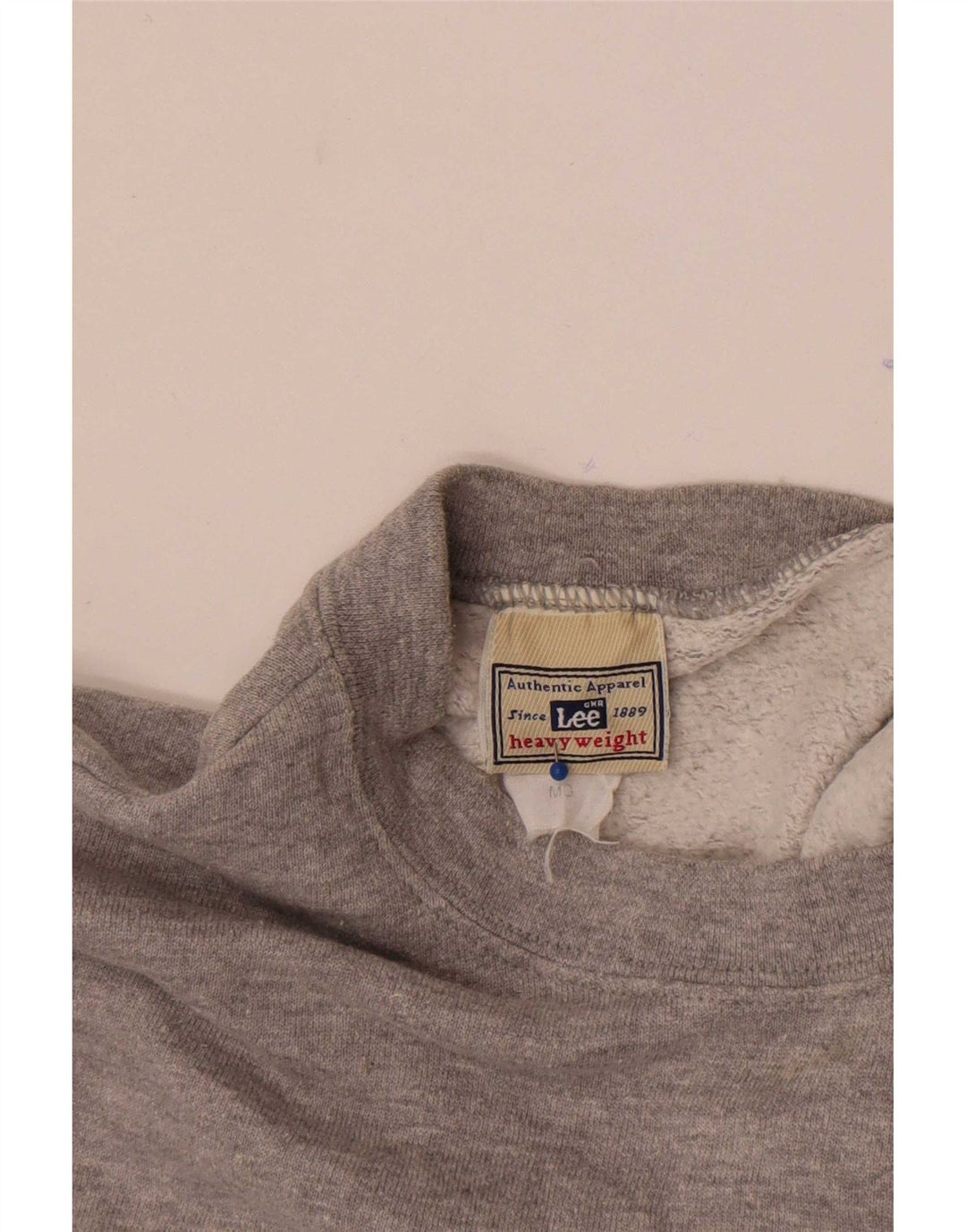 Lee - Sudadera para mujer, talla 44, algodón moteado en gris medio