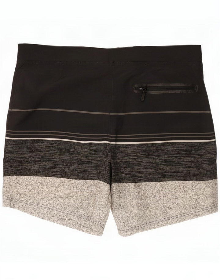 Bañador para hombre Crivit XL Negro Colorblock