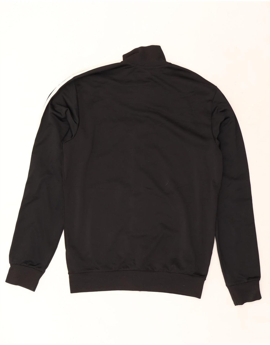 ADIDAS Chaqueta de chándal para hombre UK 36/38 Small Negro Poliéster