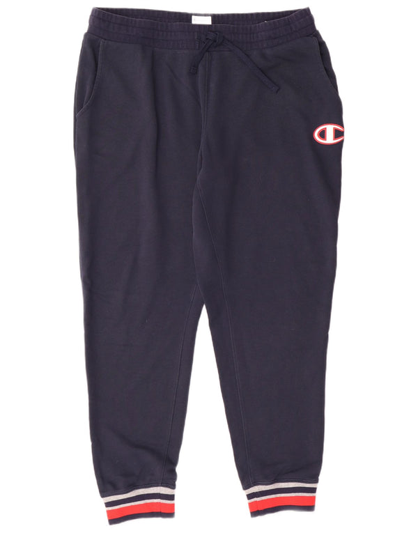 CHAMPION Pantalones de Chándal para Hombre Joggers XL Azul Marino Algodón