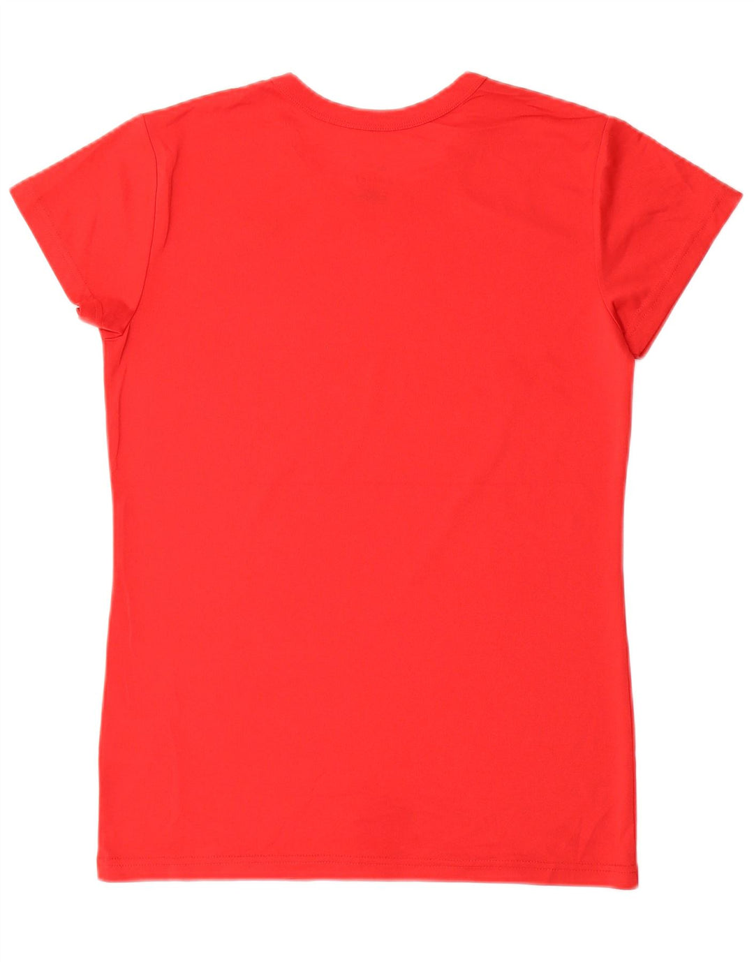 NIKE Camiseta Dri Fit para Mujer UK 12 Medium Rojo Poliéster