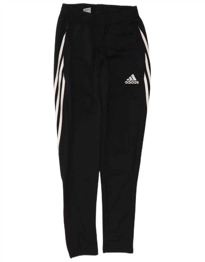 Adidas Mens Climalite Chándal Pantalones Pequeños Negro Poliéster
