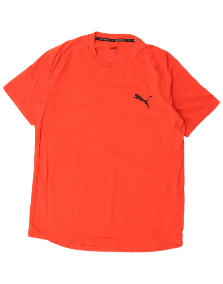 Puma Camiseta para hombre Top Large Red Cotton