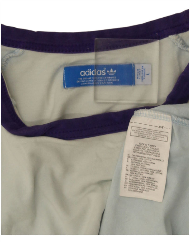 Adidas - Camiseta para hombre, talla grande, algodón azul