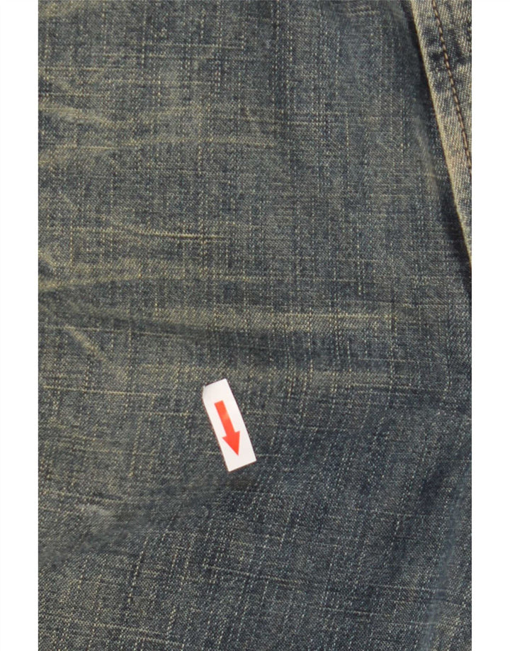 Vaqueros Hugo Boss Hombre Rectos W34 L32 Algodón Azul