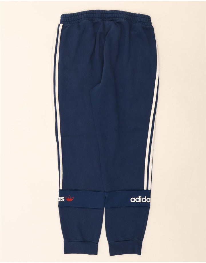Adidas Hombre Pantalones De Chándal Gráfico Joggers Medium Azul Marino