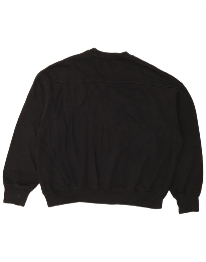Levi's Sudadera extragrande para mujer UK 6 XS Algodón negro