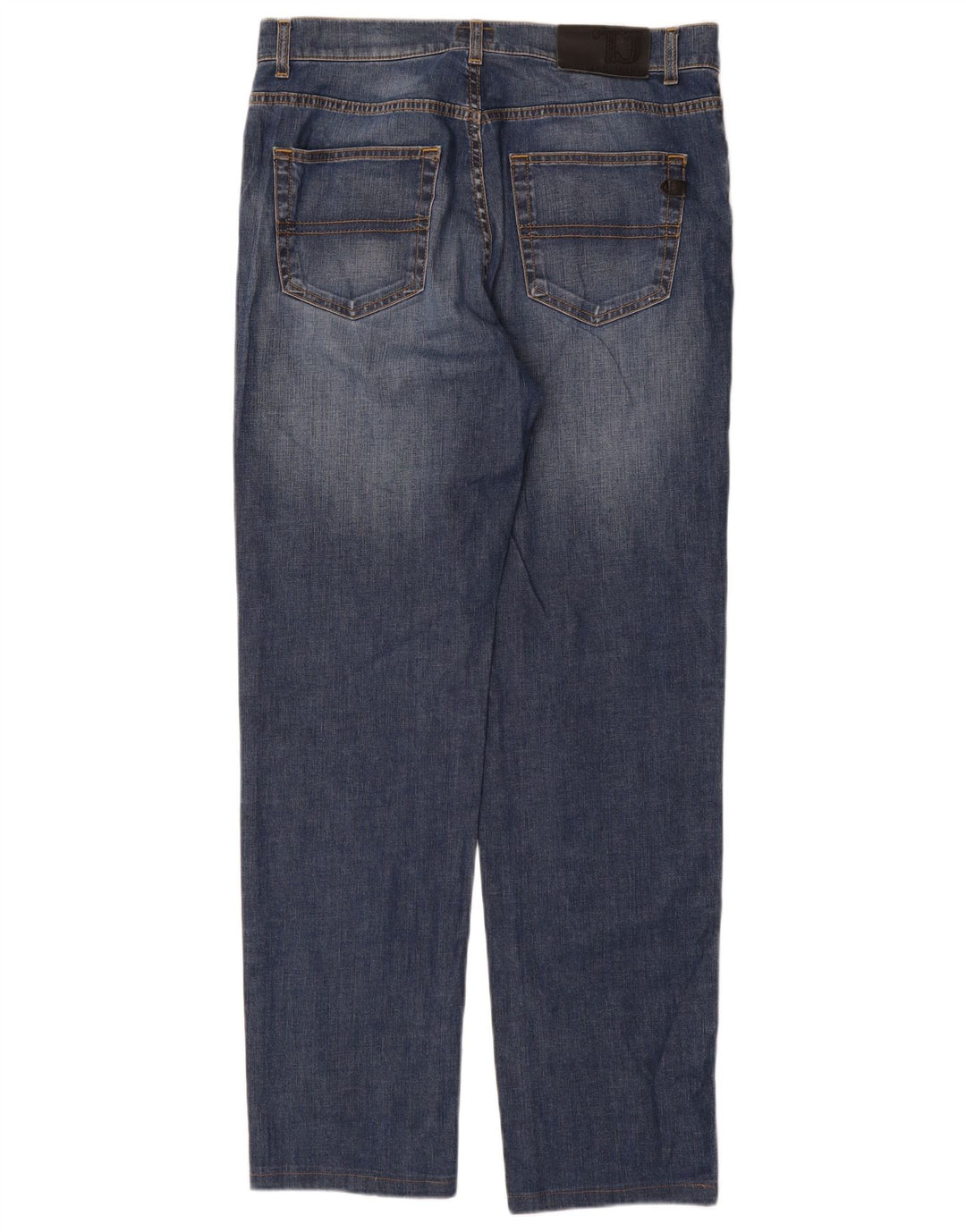 Vaqueros Trussardi Mujer Rectos W35 L32 Azul Algodón
