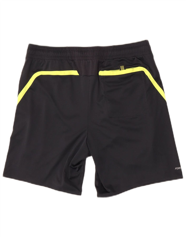 Adidas Mens Climalite Sport Shorts Pequeño Negro Poliéster