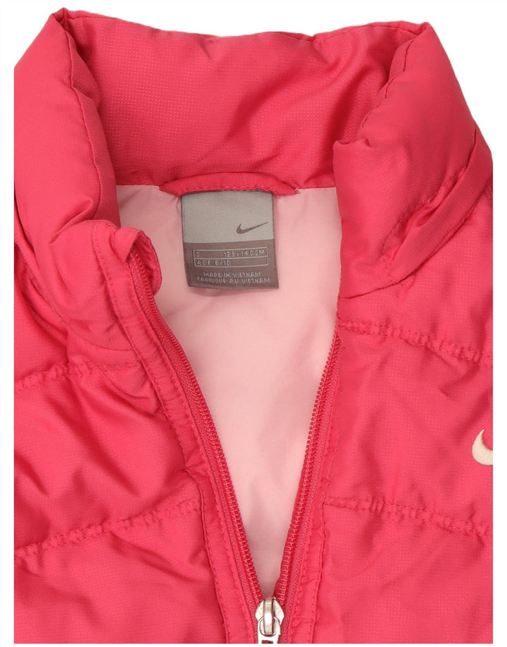 Nike Chaleco acolchado para niñas 8-9 años Pequeño Rosa
